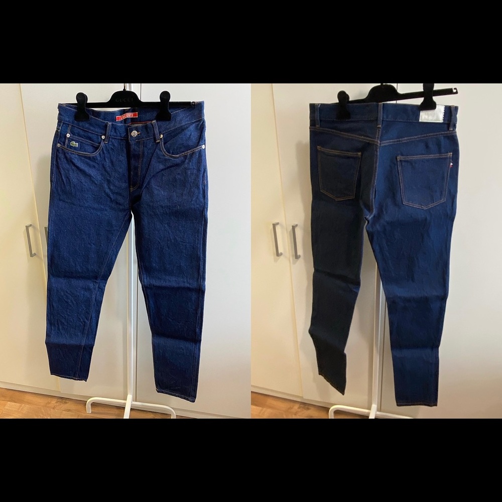 LACOSTE Cotton Jeans